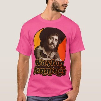 Camiseta Waylon Jennings Vintage Iron
