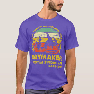 Camiseta Waymaker Miracle Worker Promete Keeper Christian L