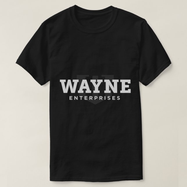 Camiseta Wayne Enterprises (camiseta clásica blanca) (Diseño del anverso)