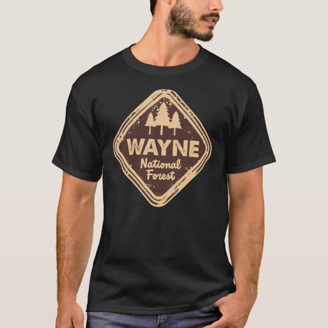Camiseta Wayne National Forest Classic (Anverso)