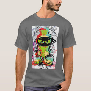 Camiseta WB100 Looneyunes Marvin el Marciano Pintura Boceto
