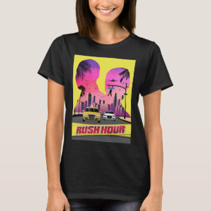 Camiseta WB100 Rush Hour Retro City Skyline Partner Silhoue