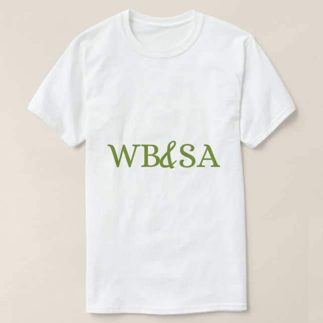 Camiseta WB&SA (hombres) (Diseño del anverso)