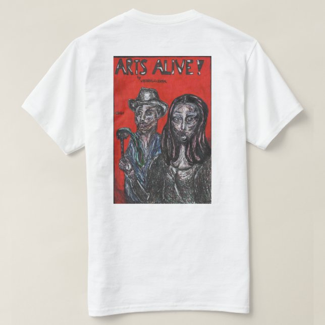Camiseta WCHS Arts Alive 2020 (Reverso del diseño)