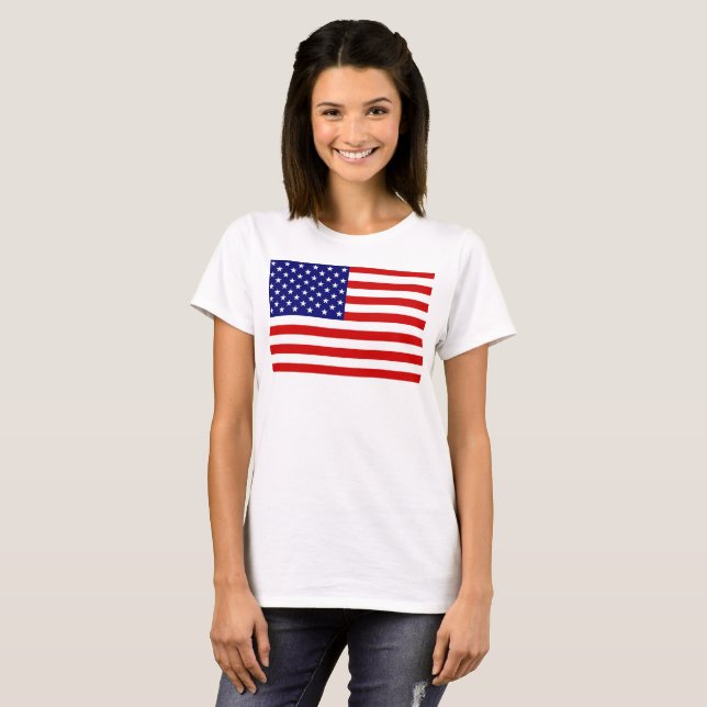 Camiseta Wct de bandera de Estados Unidos (Anverso completo)