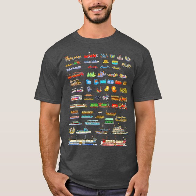 Camiseta WDW RVs amigos chico (Anverso)