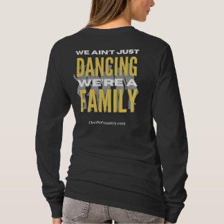 Camiseta We Ain't Just Dancing, We're a Family - longsleeve
