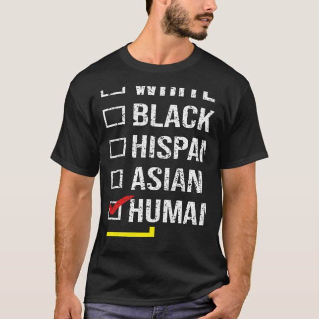 Camiseta We Are All HUMAN Black History Month Black Pride D (Anverso)