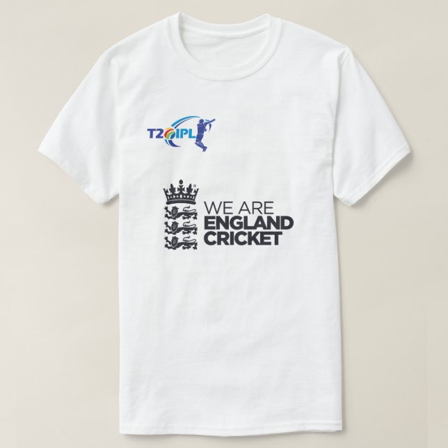 Camiseta We Are England Cricket – England Cricket (Diseño del anverso)