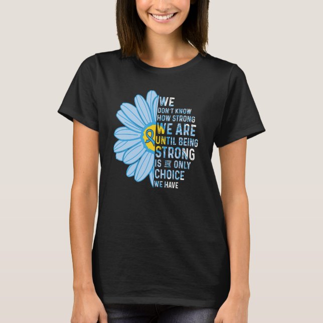 Camiseta We are Strong Graves Disease Awareness Supporter R (Anverso)