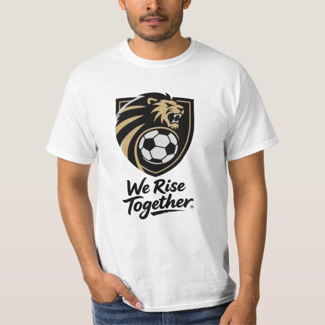 Camiseta We Rise Together – Strength in Unity (Men’s Value  (Anverso)