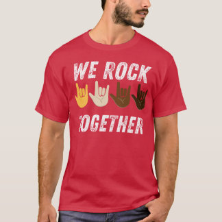 Camiseta we rock together funny