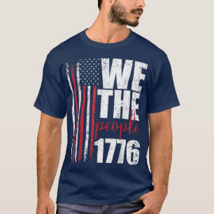 Camiseta We The People 1776 American Independence USA 4th o