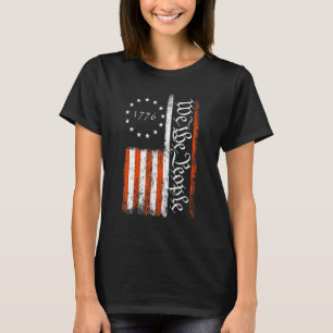 Camiseta We The People 1776 Bandera Estadounidense 4 De Jul