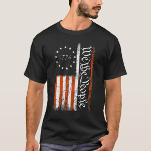 Camiseta We The People 1776 Bandera Estadounidense 4 De Jul