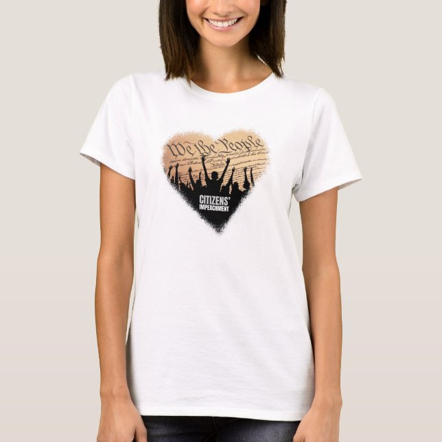 Camiseta We The People Heart T (Anverso)