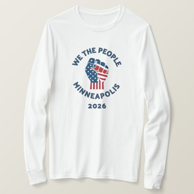 Camiseta We the People Minneapolis 2026 (Anverso del diseño)