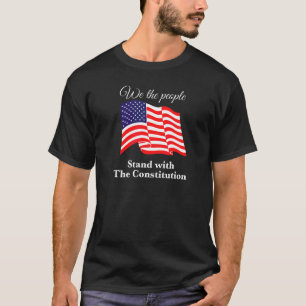 Camiseta We The People Stand With The Constitution Usa Fre