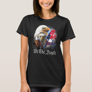 Camiseta We the People Usa Freedom Eagle American Patriot U