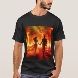 Camiseta We Will Walk Through the Fire Together