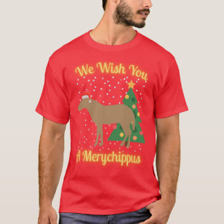 Camiseta We Wish You a Merychippus