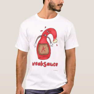 Camiseta Weak Sauce Funny Botella Personalizado Motto