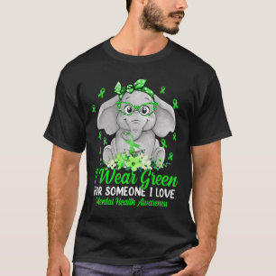 Camiseta Wear Green For Mental Health Awareness Elep