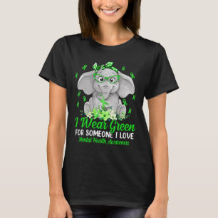 Camiseta Wear Green For Mental Health Awareness Elep