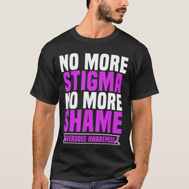 Camiseta Wear Purple Overdose Awareness Gifts Survivor Warr (Anverso)