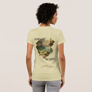 Camiseta Wear The Calm – Escapada Escénica al Lago