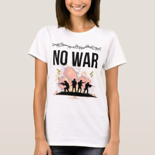 Camiseta Wear Your Peace: Say No to War!