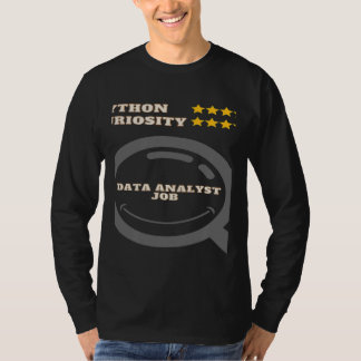 Camiseta Wear your python data analyst developer