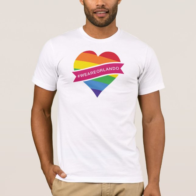 CAMISETA #WEAREORLANDO (Anverso)