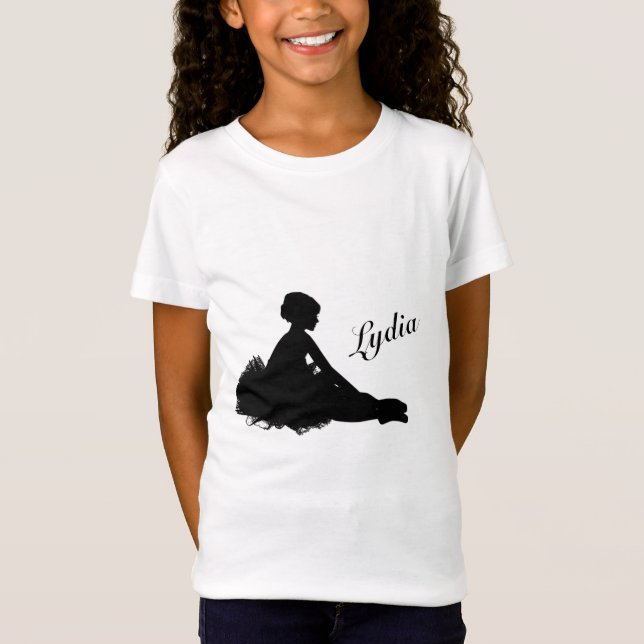Camiseta Weary Ballerina Personalizada con Nombre (Anverso)