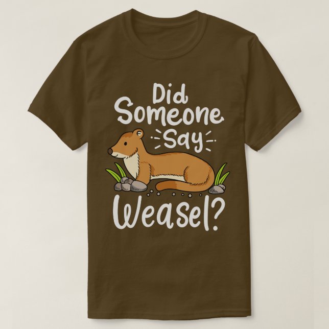Camiseta Weasel (Diseño del anverso)