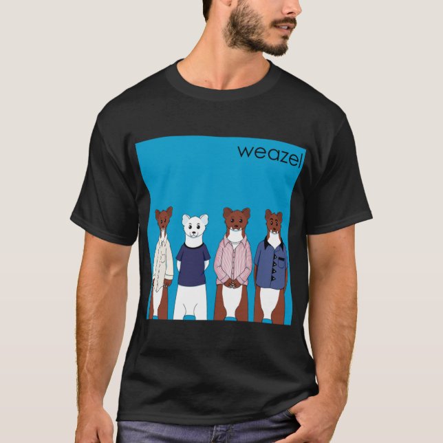 Camiseta Weasel Blue Album boy friends (Anverso)