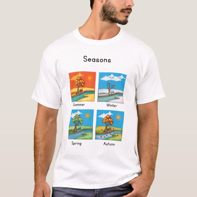 Camiseta Weather seasons (Anverso)