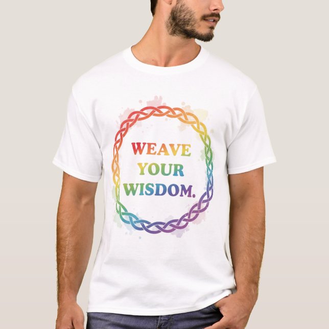 CAMISETA WEAVE YOUR WISDOM (Anverso)