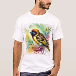 Camiseta Weaver Bird 080824AREF126 - Watercolor