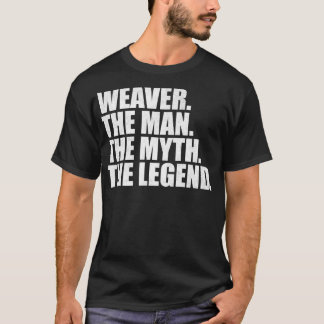 Camiseta Weaver Familia nombre Weaver apellido Weaver apell