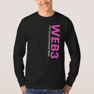 Camiseta WEB3 Crypto Blockchain NFT Internet3 0 DeFi Metave