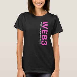 Camiseta WEB3 Crypto Blockchain NFT Internet3 0 DeFi Metave