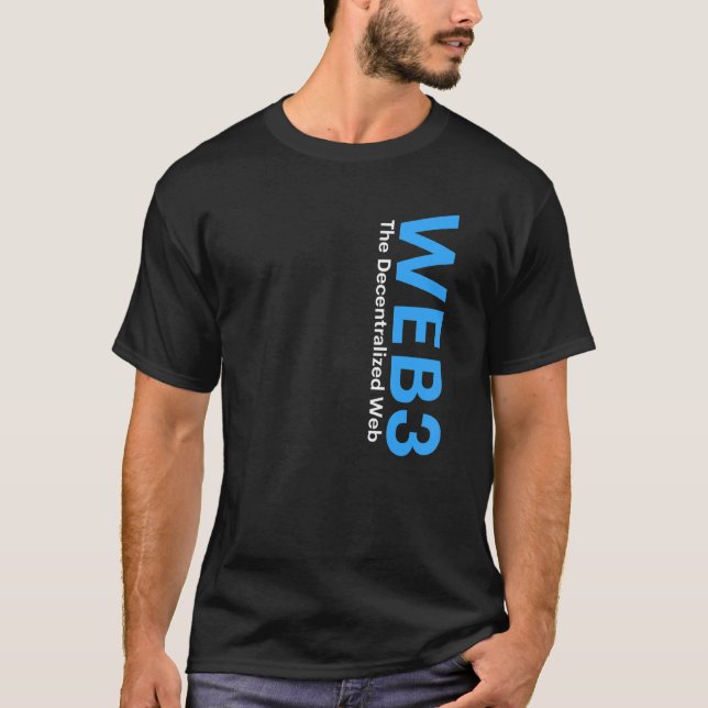 Camiseta Web3 Crypto Blockchain Nft Internet3 0 Defi Metave (Anverso)