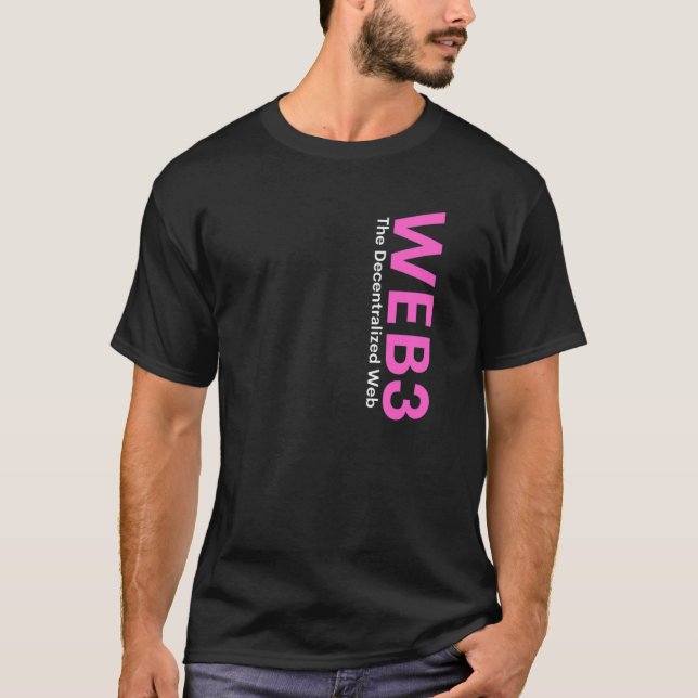 Camiseta Web3 Crypto Blockchain Nft Internet3 0 Defi Metave (Anverso)