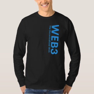 Camiseta WEB3 Crypto Internet3 0 Blockchain NFT DeFi Metave