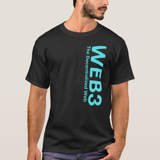 Camiseta WEB3 Crypto Internet3 0 Blockchain NFT DeFi Metave (Anverso)