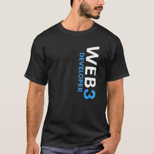 Camiseta Web3 Desarrollador Descentralizado Criptodivisa We