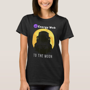 Camiseta Web De Energía A La Luna Cryptocurrency Blockcha