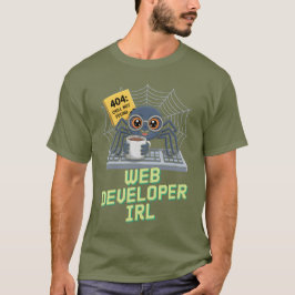 Camiseta Web Developer IRL – 404 Chill Not Found