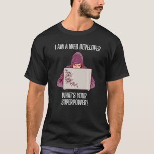 Camiseta Web Developer Saying